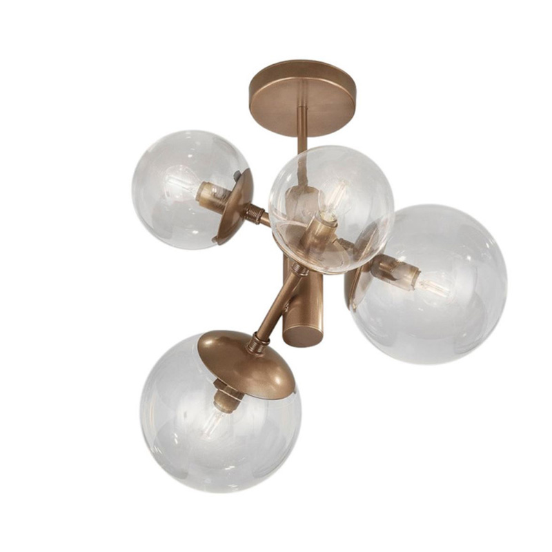 4 Light Ceiling Fitting with Acrylic Diffusers R&S Robertson