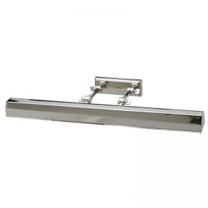 Large Polished Nickel Adjustable Picture Light