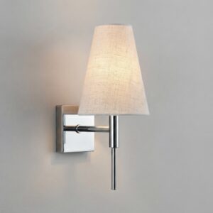 Finial Wall Light in Polished Chrome