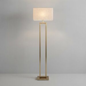 Elizabeth Floor Lamp in Satin Brass