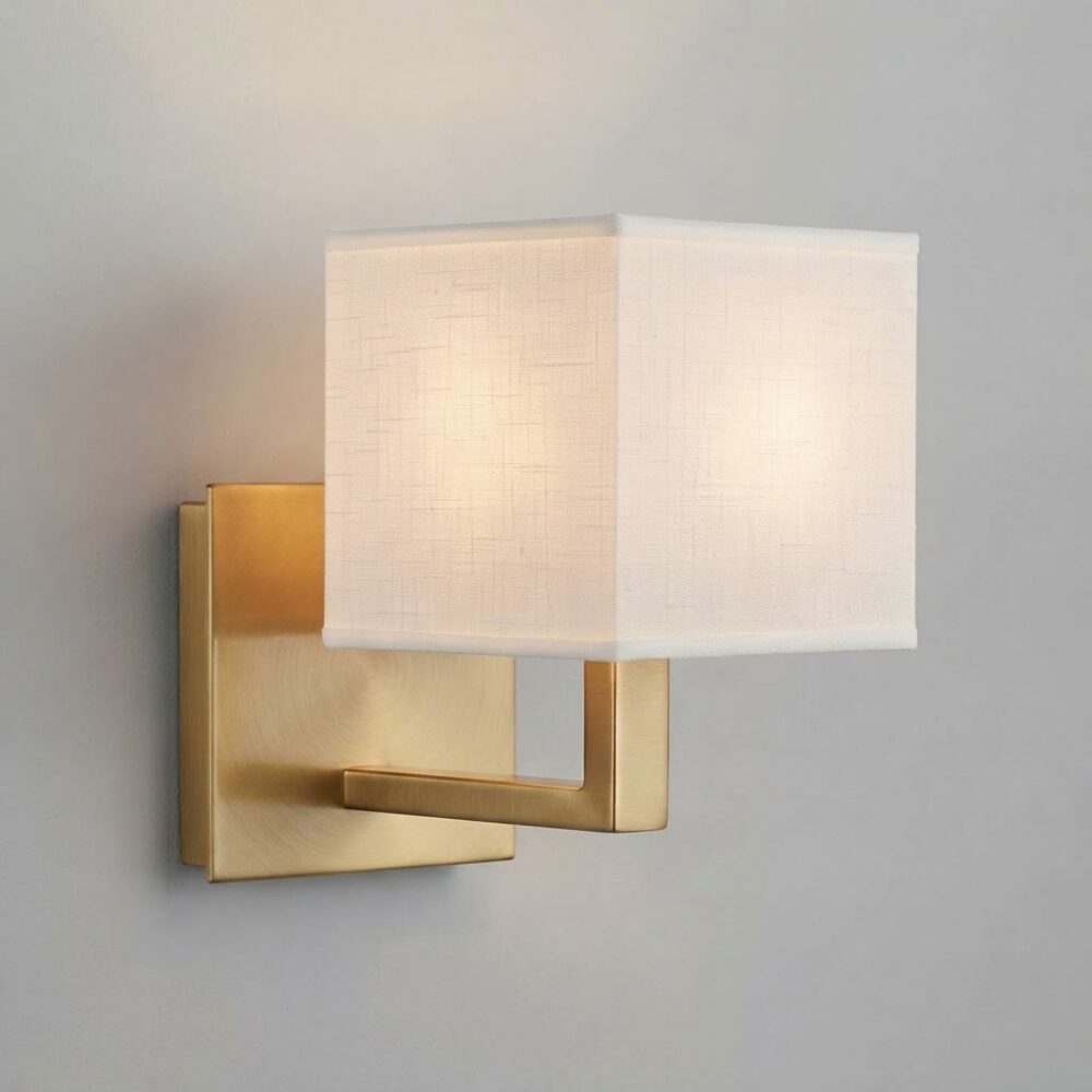 Elizabeth Wall Light in Satin Brass