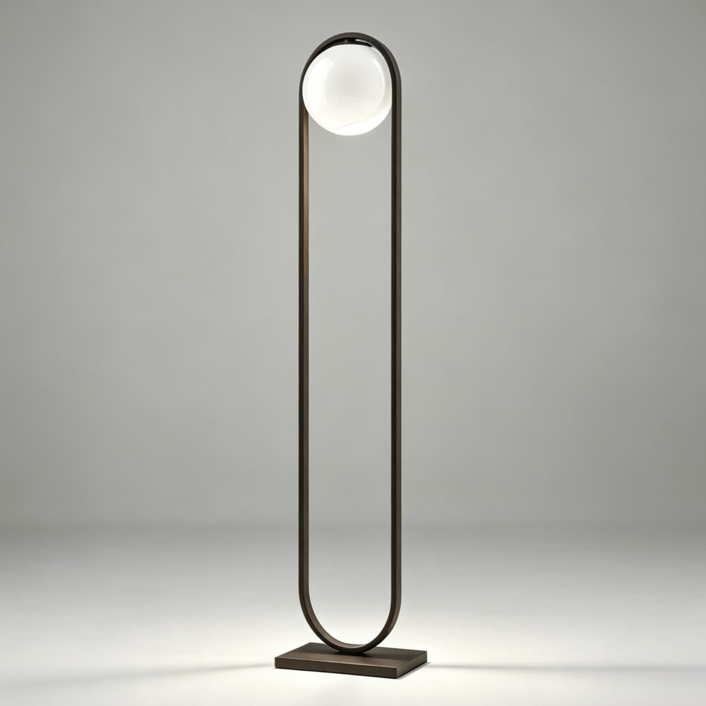 Sofia Floor Lamp in Brushed Bronze