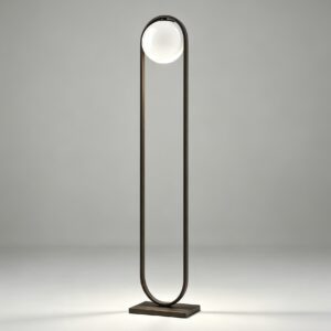 Sofia Floor Lamp in Brushed Bronze
