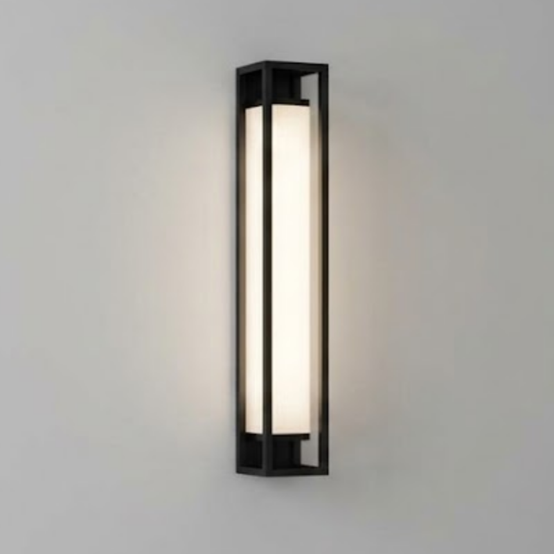 Metro LED Wall Light in Matt Black