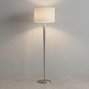 Point Floor Lamp in Brushed Nickel