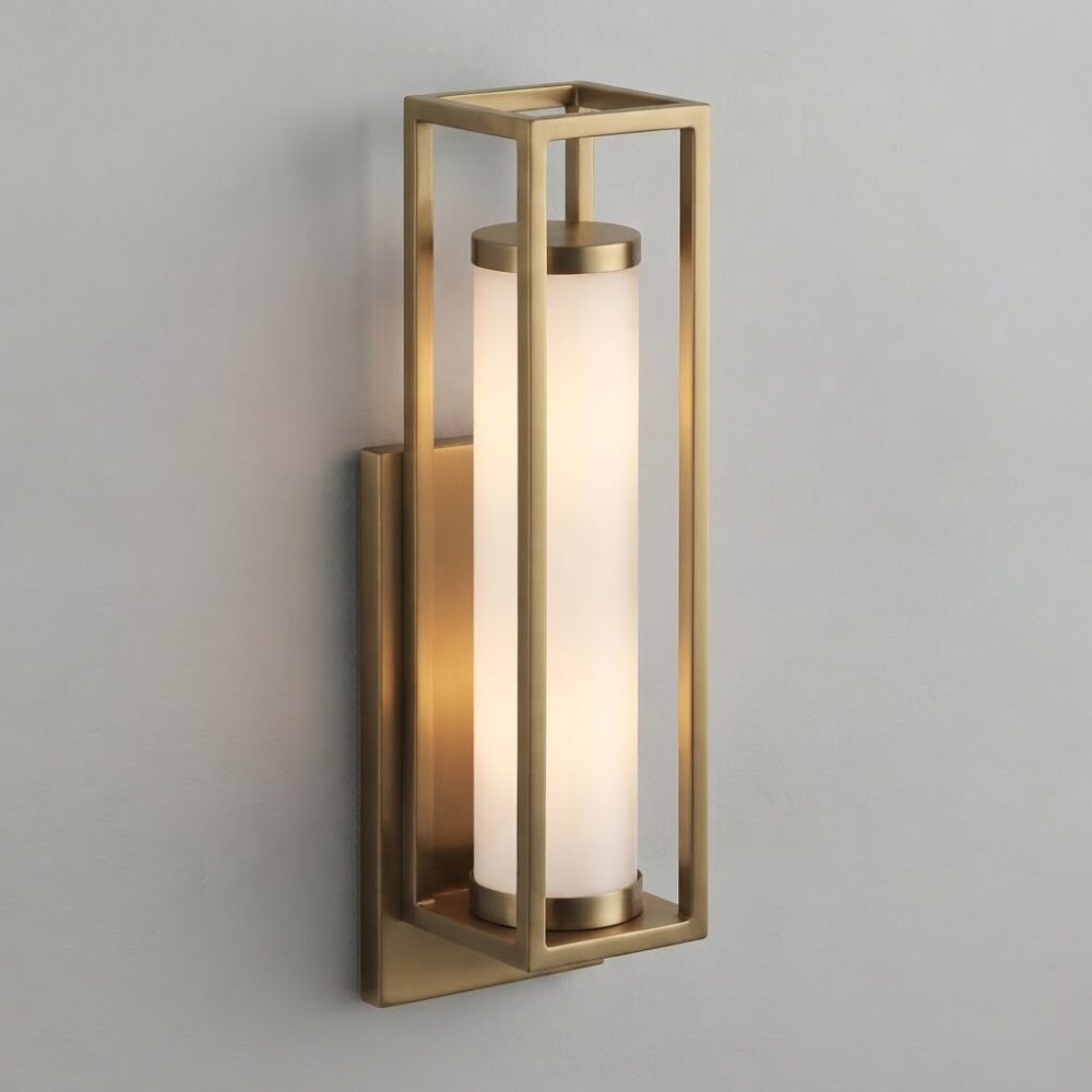 Glow Wall Light in Satin Brass