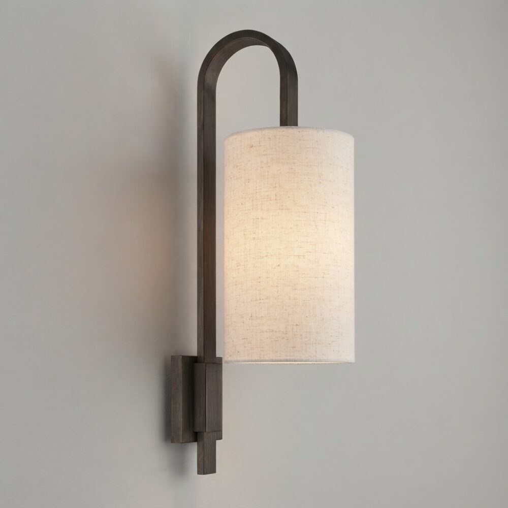 Andrew Wall Light in Brushed Bronze