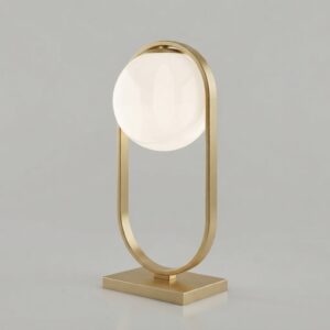 Sofia Table Lamp in Satin Brass