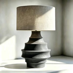 Bespoke Conch Ceramic Table Lamp