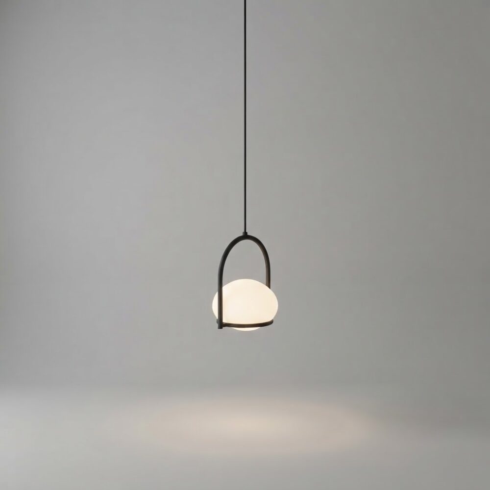 Kettle Pendant in Black