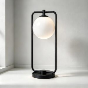 Alfredo Table Lamp in Matt Black