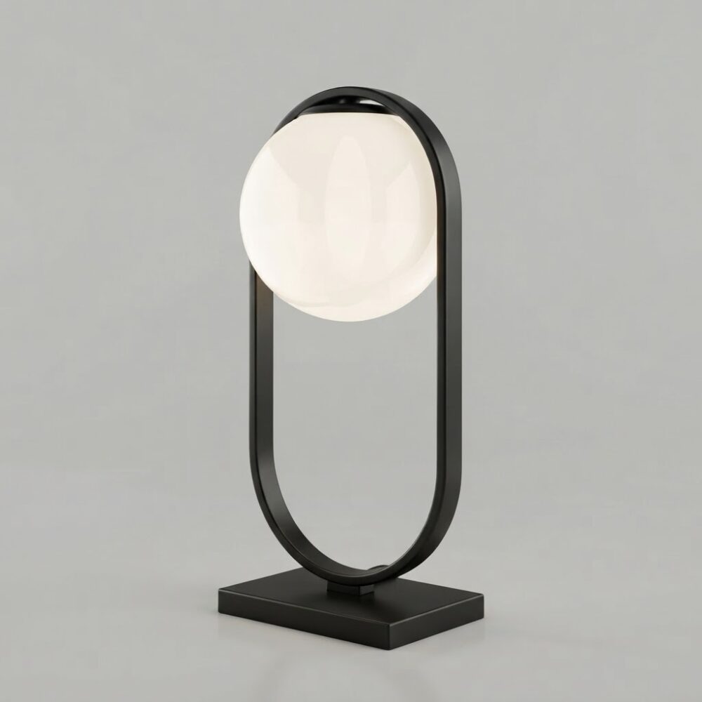 Sofia Table Lamp in Matt Black