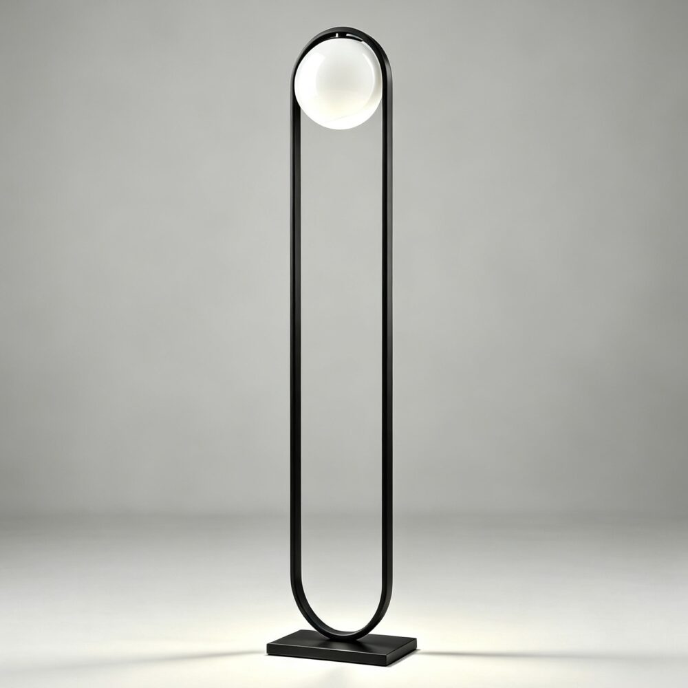 Sofia Floor Lamp in Matt Black