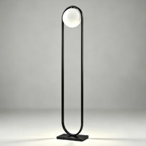 Sofia Floor Lamp in Matt Black