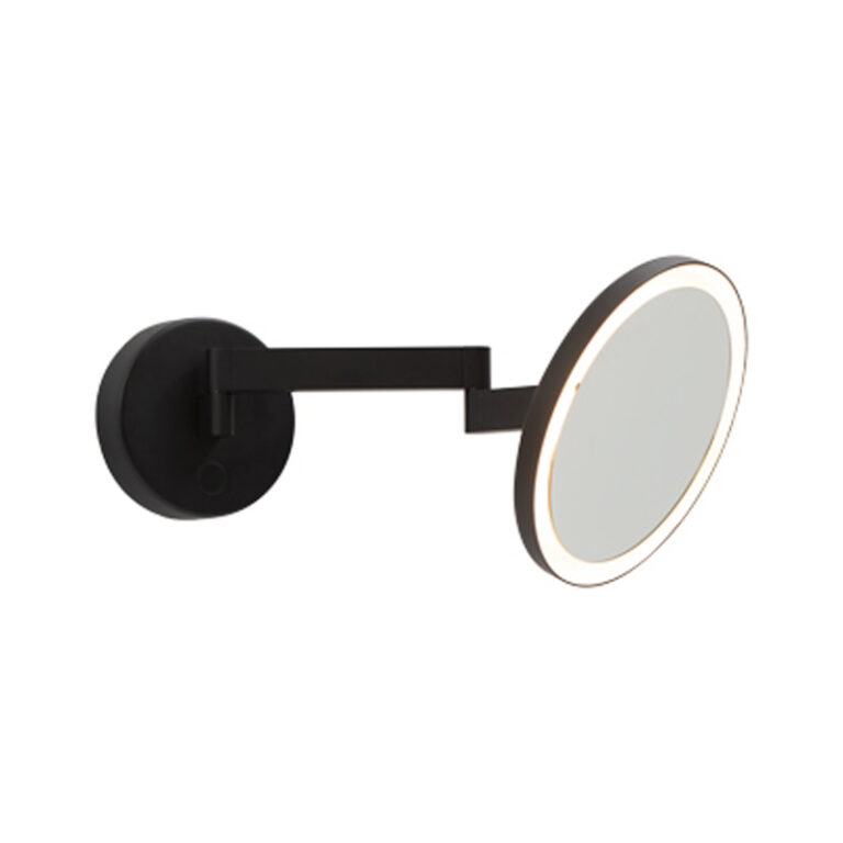 Black Adjustable LED Mirror Light R&S Robertson