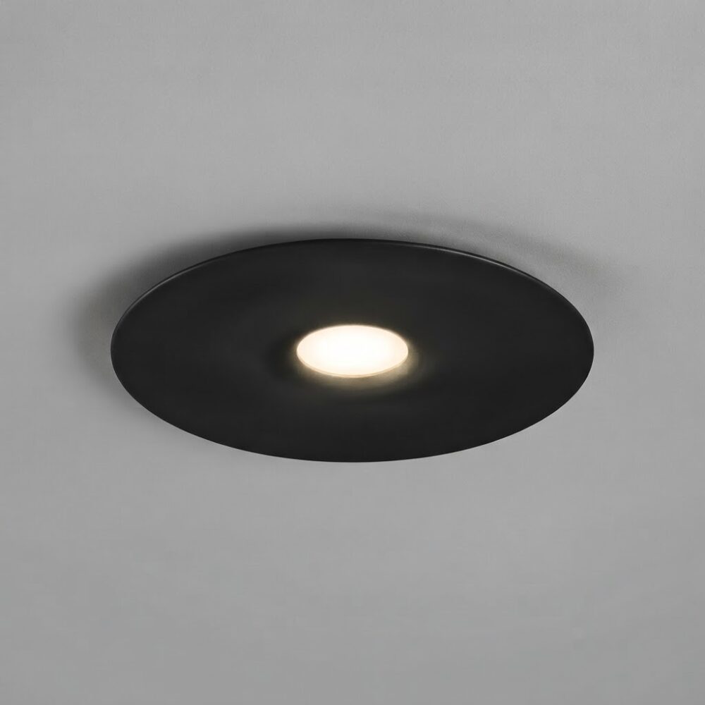 Dish LED Ceiling Light in Black