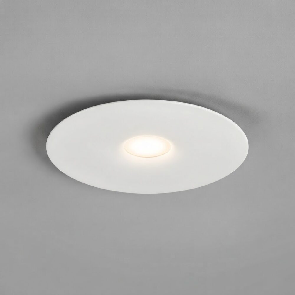 Dish LED Ceiling Light in White