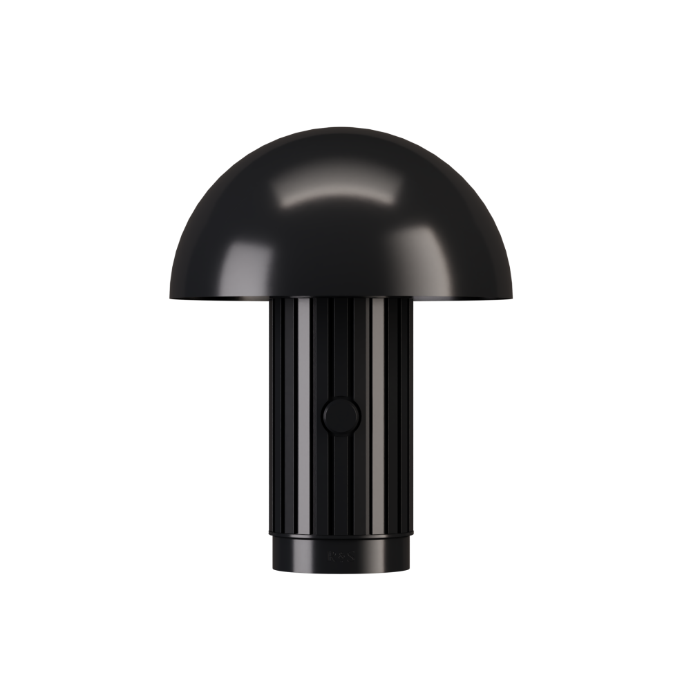 Phi Table Lamp in Gloss Black