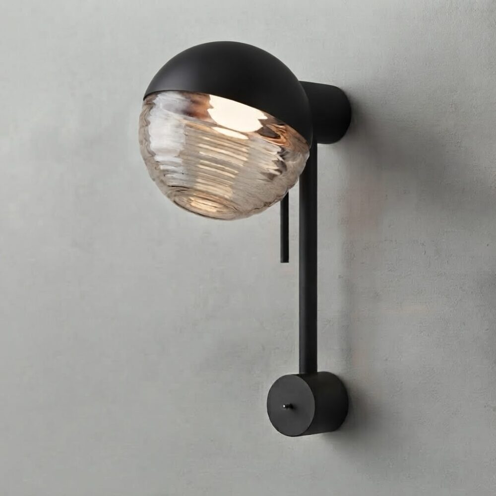 Jules Wall Light in Super Matt Black