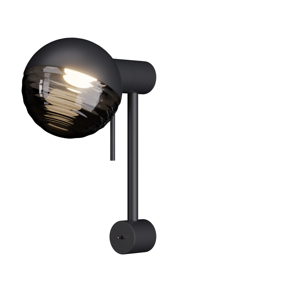 Jules Wall Light in Super Matt Black