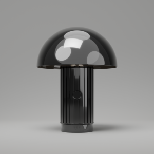 Phi Table Lamp in Gloss Black