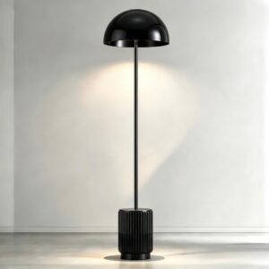 Phi Floor Lamp in Gloss Black
