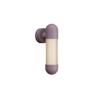Hudson LED Wall Light in Pastel Violet