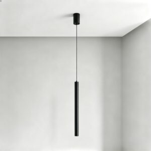 Large Baton LED Pendant in Black