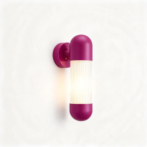 Hudson LED Wall Light in Telemagenta