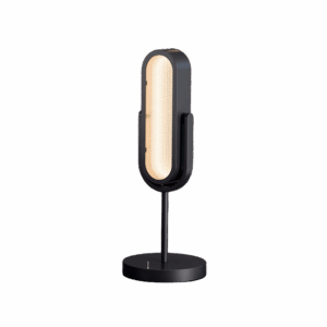 Jazz LED Desk Lamp in Super Matt Black + Gloss Black
