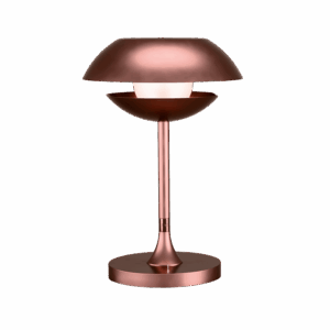 Pearl Table Lamp in Satin Copper + Polished Copper