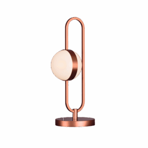 Daisy LED Table Lamp in Polished Copper