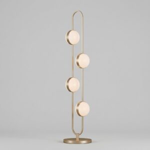 Daisy LED Floor Lamp in Champagne