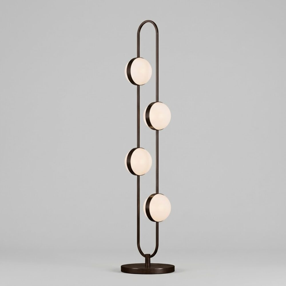Daisy LED Floor Lamp in Brushed Bronze