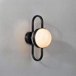 Daisy LED Wall Light in Super Matt Black