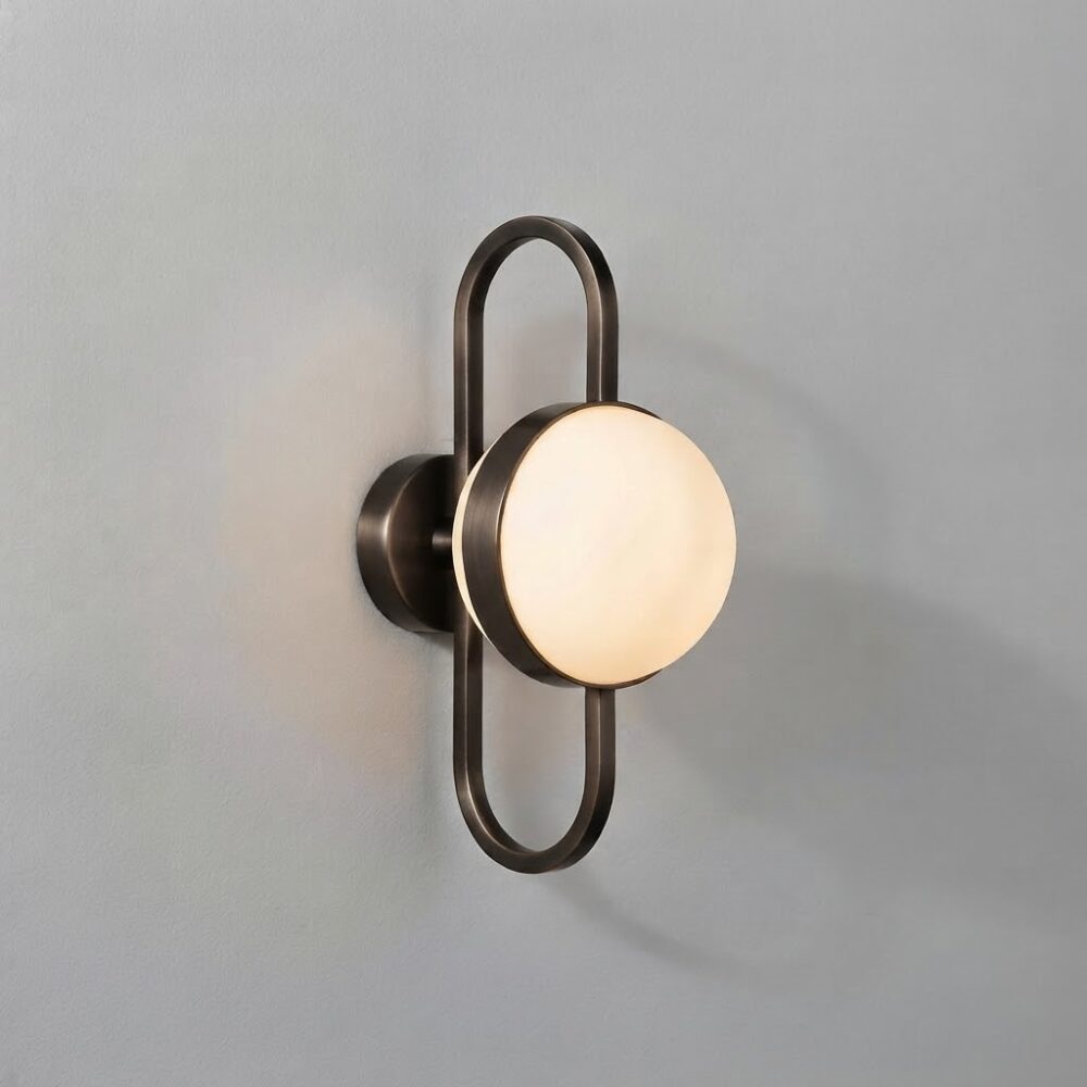 Daisy LED Wall Light in Brushed Bronze