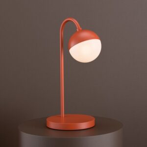 Peak Desk Lamp in Pearl Orange