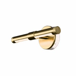 Twist LED Wall Light in Satin Brass + White Marble