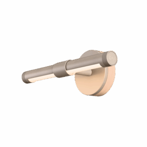 Twist LED Wall Light in Grey Beige + Oak Wood