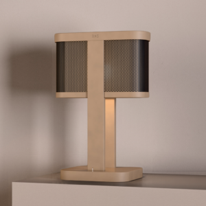 Chicago Table Lamp in Grey Beige + Super Matt Black with USB-C