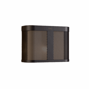 Chicago Wall Light in Super Matt Black