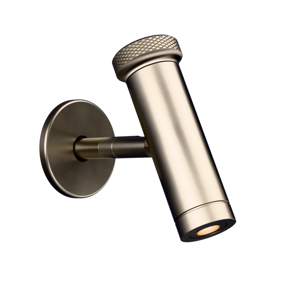 Salt LED Reading Light In Champagne
