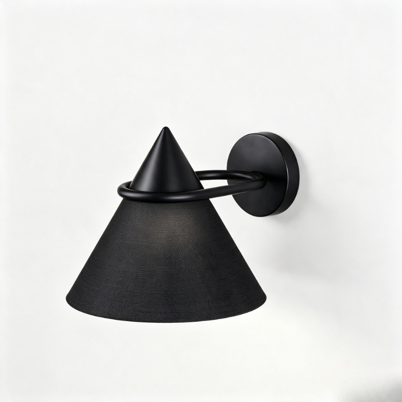 Shuttle Wall Light in Super Matt Black