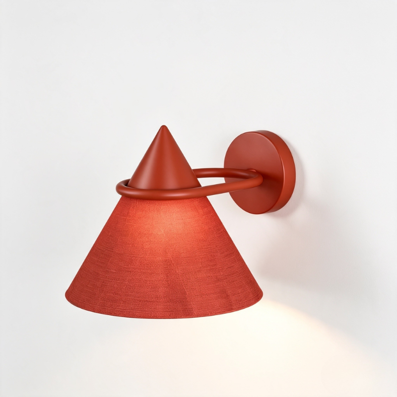 Shuttle Wall Light in Pearl Orange