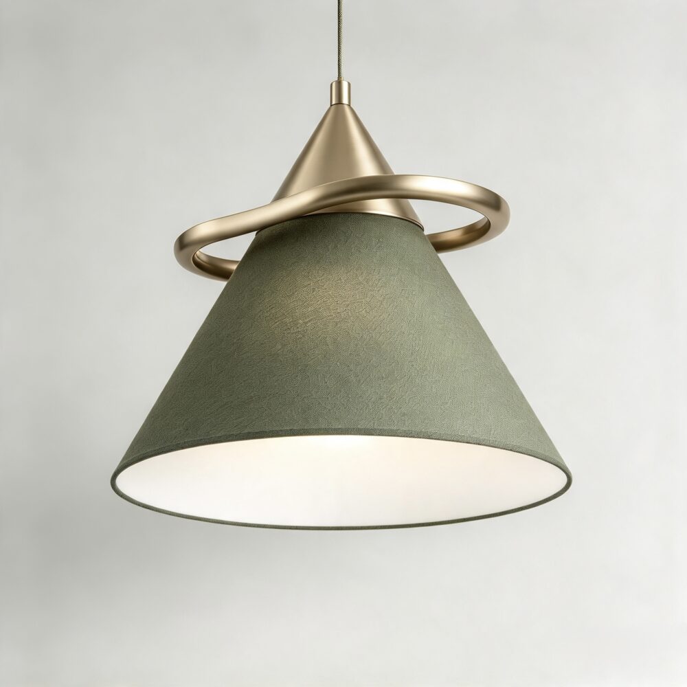 Shuttle Pendant in Champagne