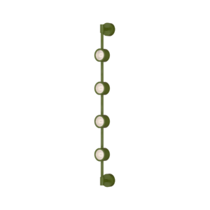 Falcon 4 Light LED Wall Light in Fern Green