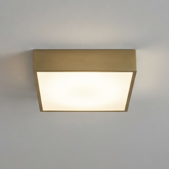 Restore Ceiling Light In Satin Brass