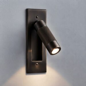 Rupert LED Reading Light In Brushed Bronze