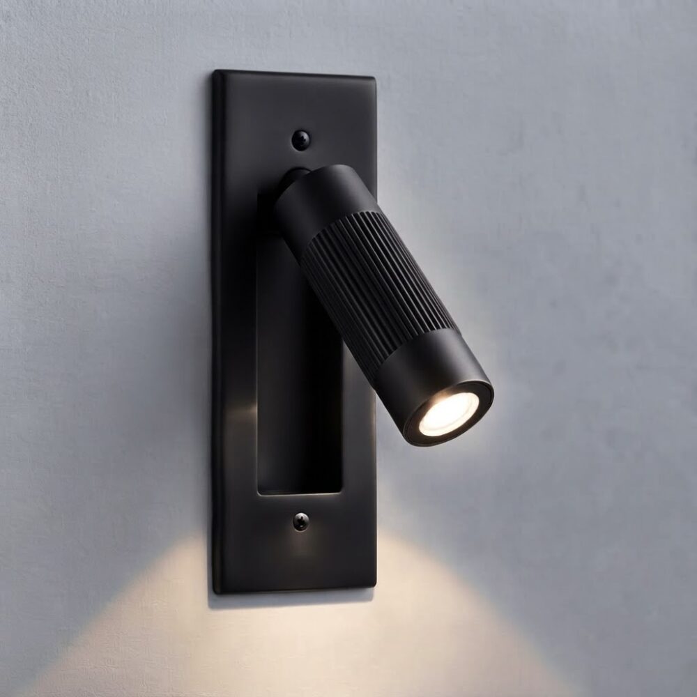 Rupert LED Reading Light In Matt Black