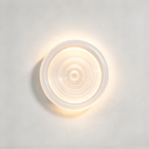 Aurelia Wall Light In Frosted Glass
